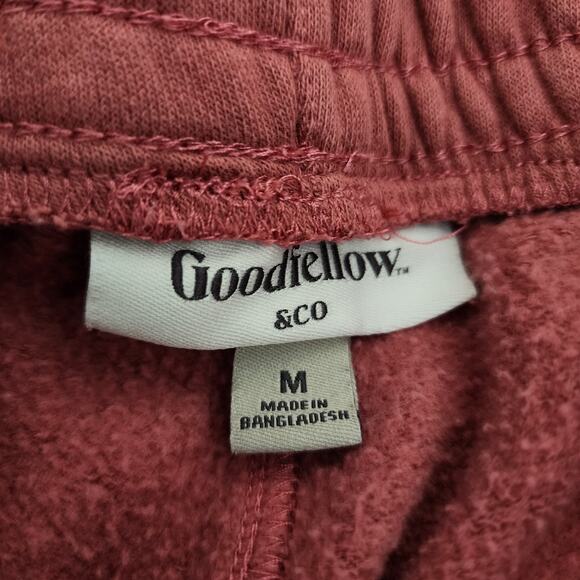 Goodfellow Medium Red Mens Shorts - Picture 3 of 4